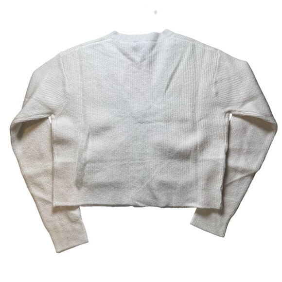J. Crew x Crewcuts Cardigan Supersoft Yarn Sweater Girls' Size XL in Ivory NWT! - Picture 3 of 3